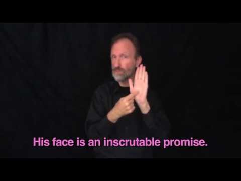 MUTE: "Instructions to Hearing Persons Desiring a Deaf Man"